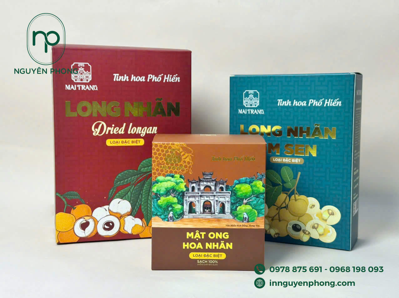 Hộp đựng long nhãn giúp tôn lên giá trị của sản phẩm